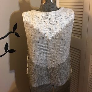 Knitted By Hand/ Currants by Jeri-Jo sweater tank